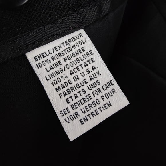 Talbot's | 100% Woolmark | Made in USA | size 12 basic black 🖤 skirt | 12 - Picture 10 of 14